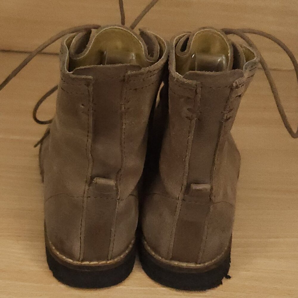 Bussola Kalahari Women's Tan Leather Lace Up Ankle Boots 7 - Picture 3 of 10